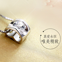 天使吻之纯银GLTEN十吻瑞士钻项链心吊坠之天使十箭