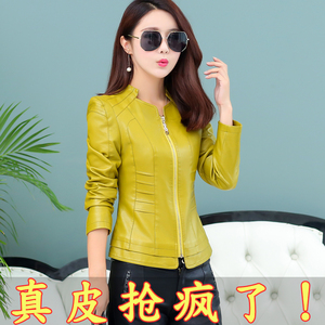 女士皮衣真皮春秋款价格,女士皮衣真皮春秋款