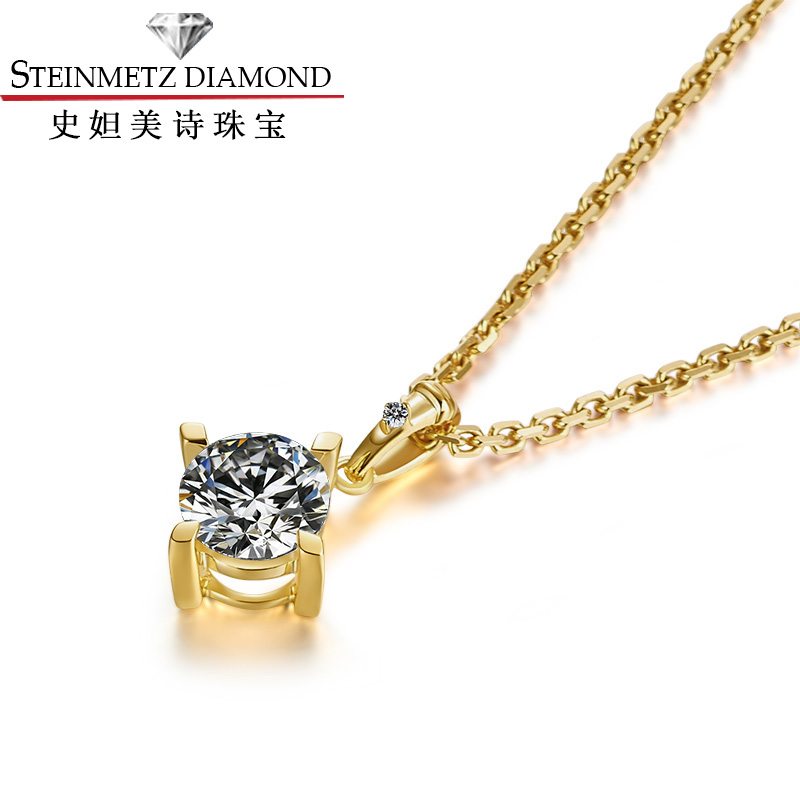 伟德国际白金钻石吊坠配什么项链好看？寓意与价格解析