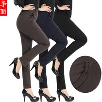 夏装条纹裤2019新款腿阔竖欧美033女休闲搭时尚黑色女装MH1BC百裤子