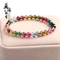 时尚韩国女彩色水钻手链版爱水晶个性简约版女友礼物水首饰生日送