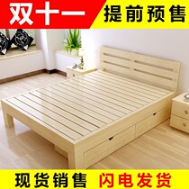 韩式米双人床卧风格田园1.5主床韩式1.5床米米双人床婚床箱体1.8